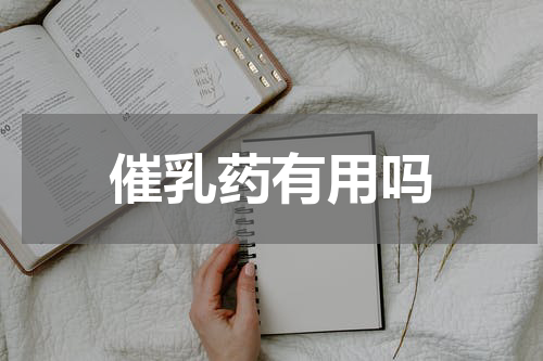 催乳药有用吗