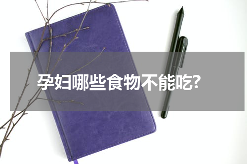 孕妇哪些食物不能吃?