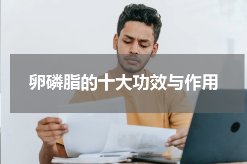卵磷脂的十大功效与作用