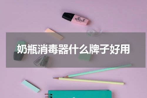奶瓶消毒器什么牌子好用