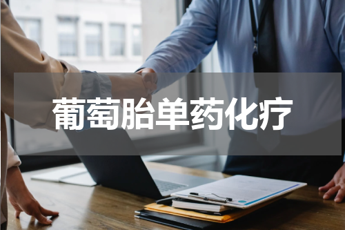 葡萄胎单药化疗