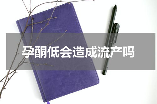 孕酮低会造成流产吗
