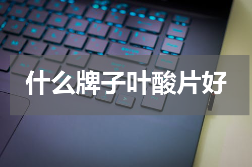 什么牌子叶酸片好