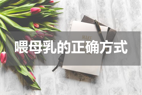 喂母乳的正确方式