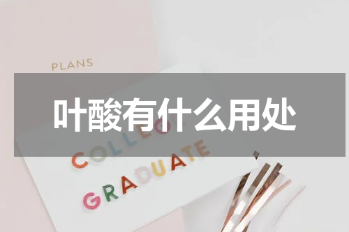 叶酸有什么用处