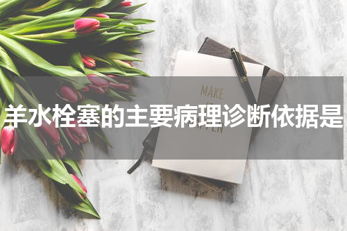 羊水栓塞的主要病理诊断依据是