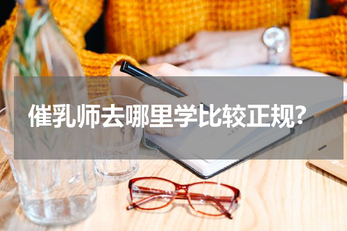 催乳师去哪里学比较正规?