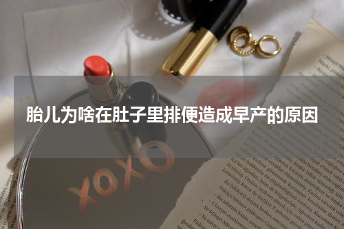 胎儿为啥在肚子里排便造成早产的原因