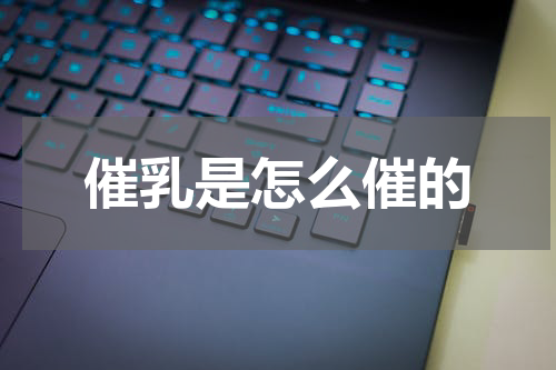 催乳是怎么催的